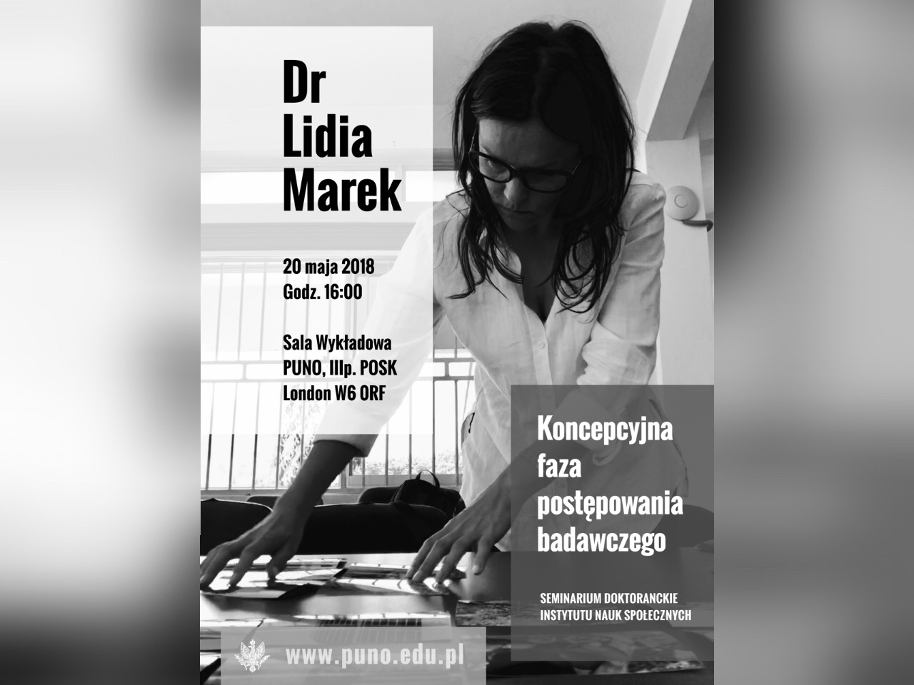 Seminarium doktoranckie INS z dr Lidią Marek