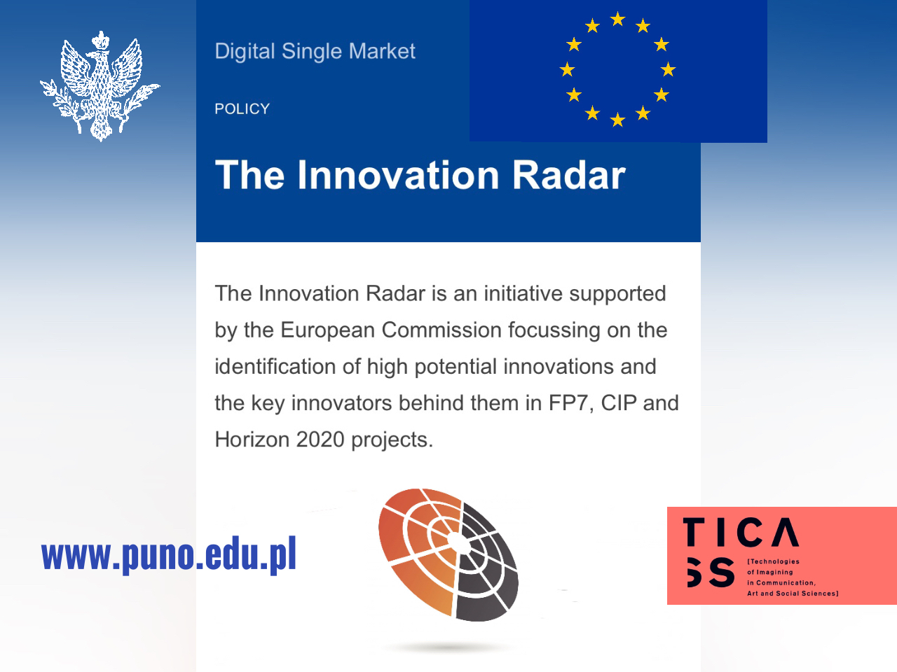 PUNO w Innovation Radar UE