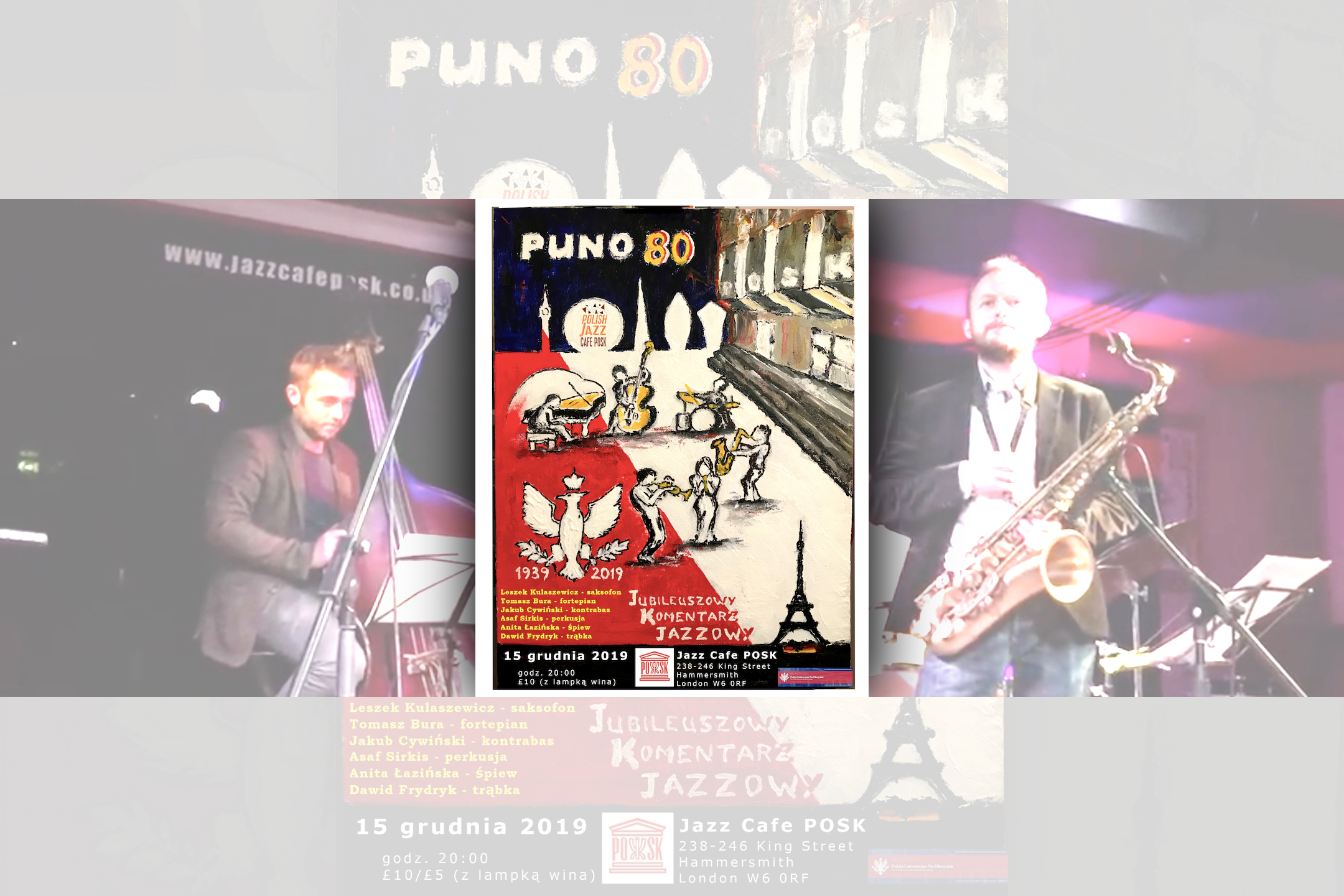Koncert jazzowy 80-lecia PUNO